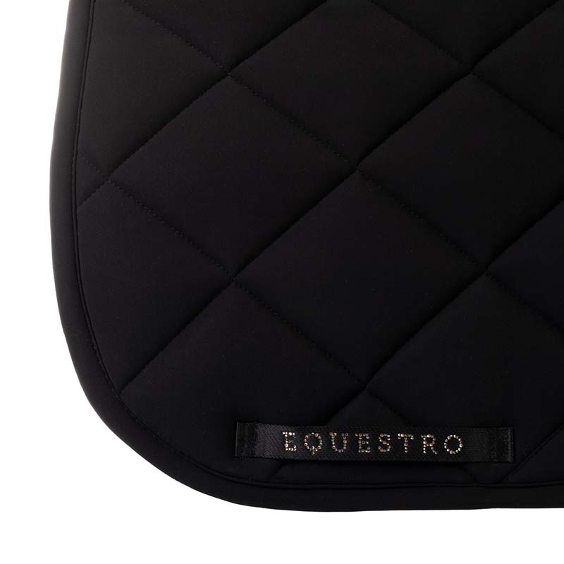 Equestro Dressurschabracke mit Kristall-Logo - 2968