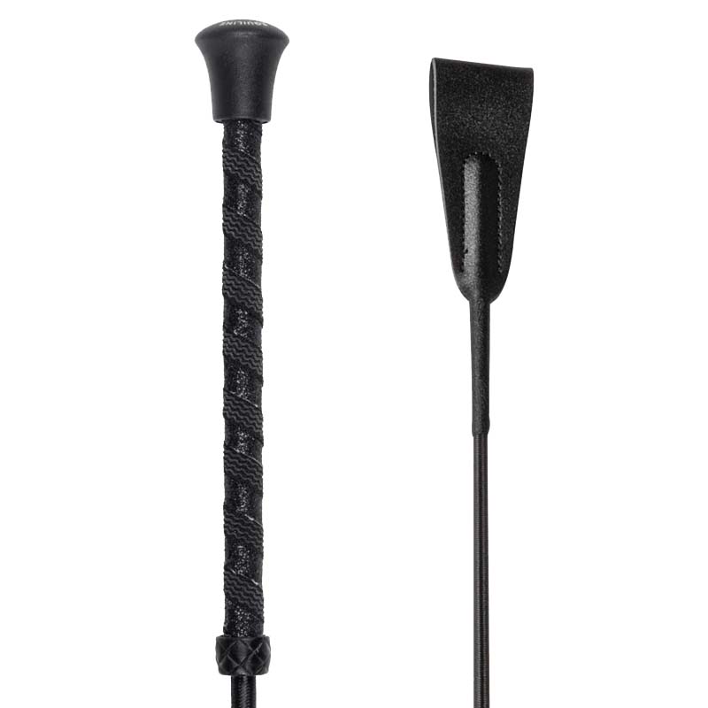 Kurze Reitgerte Equiline 65 cm mit Glitzergriff - 9254