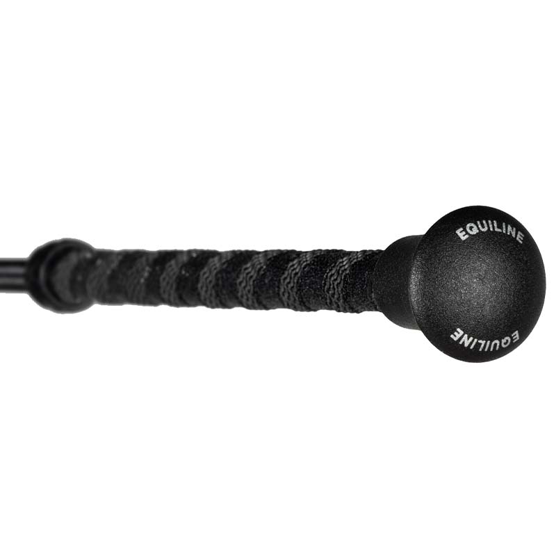 Kurze Reitgerte Equiline 65 cm mit Glitzergriff - 9254