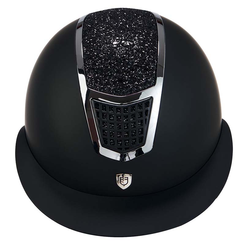 Equestro Eclipse Stone Matt Reithelm mit breitem Visier - 2102