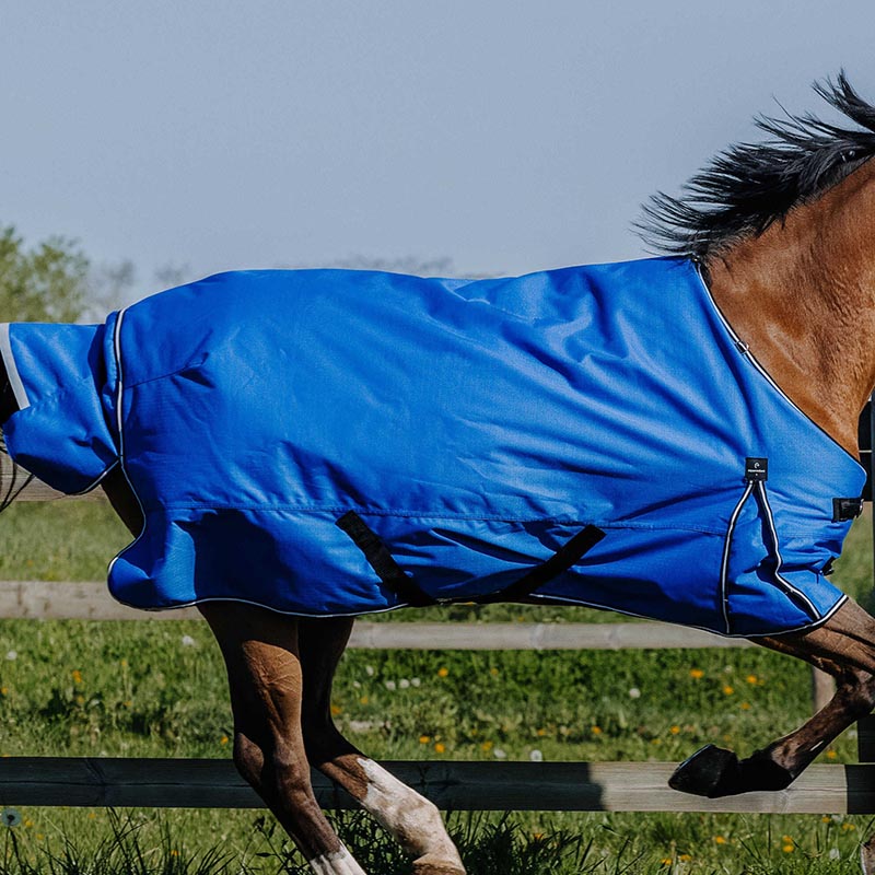 Turnout pferde rug equitheme 1200d aufladung