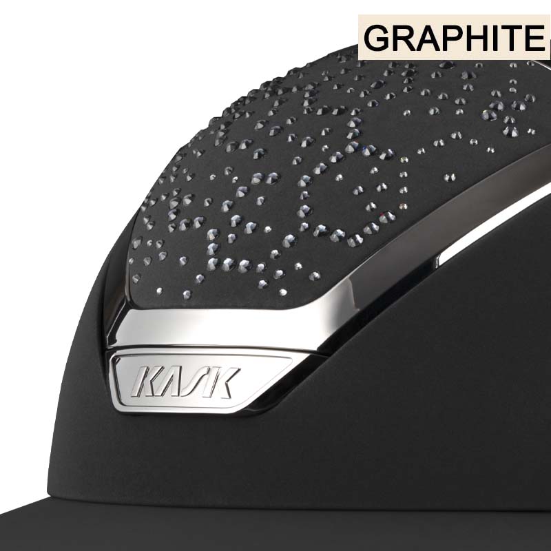 KASK Star Lady ANIMA Vibe Reithelm - Swarovski-Dekor auf der Helmschale - 3463