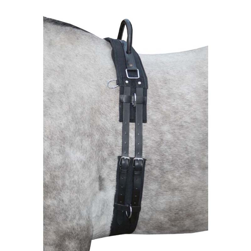 Leder HKM Voltigieren Roller mit Taillenweite - 0932