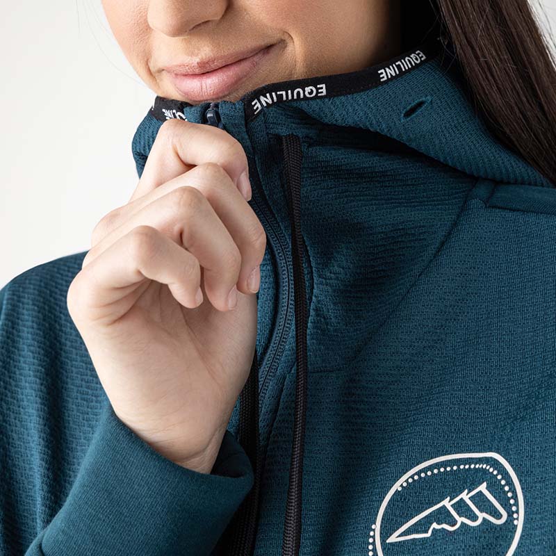 Equiline Damen-Kapuzenpullover Modell Eolis für Reitsport und Freizeit - 9232