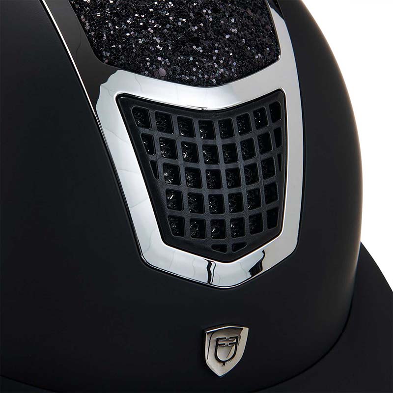 Equestro Eclipse Stone Matt Reithelm mit breitem Visier - 2102