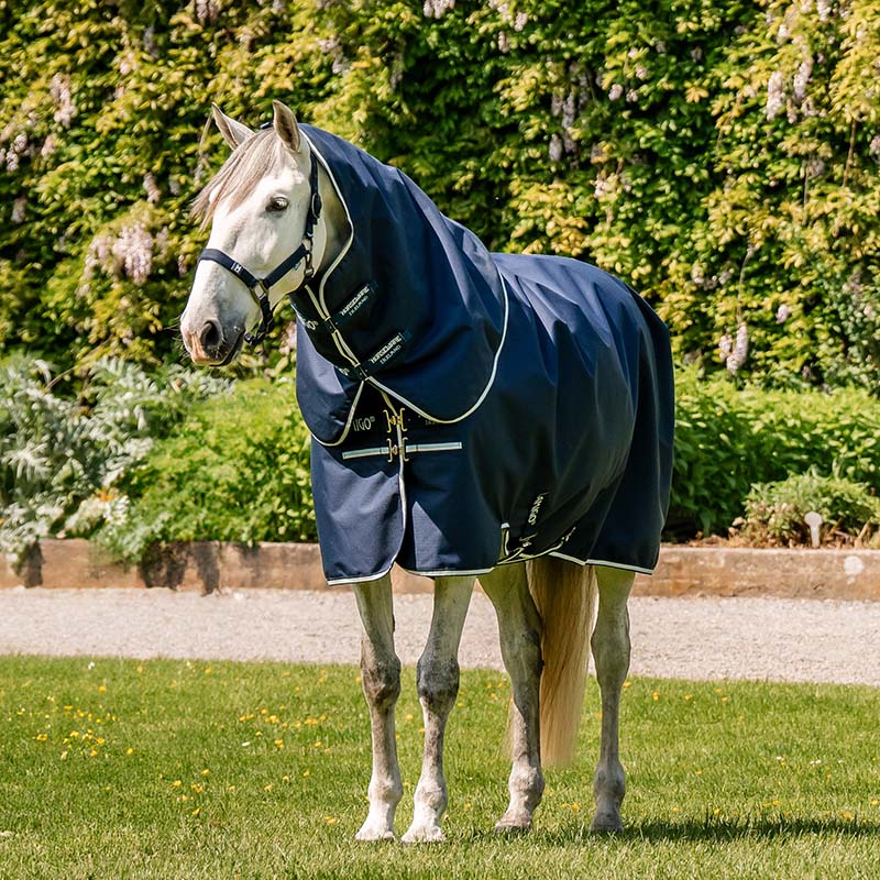 Wasserdichte Outdoordecke mit Halsteil von Horseware Amigo Ripstop 900D Plus 0g