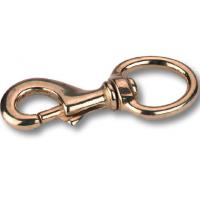 KARABINERHAKEN AUS MESSING 90 mm