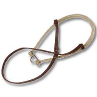 NOSEBAND AUS LEDER MIT ROHLEDER