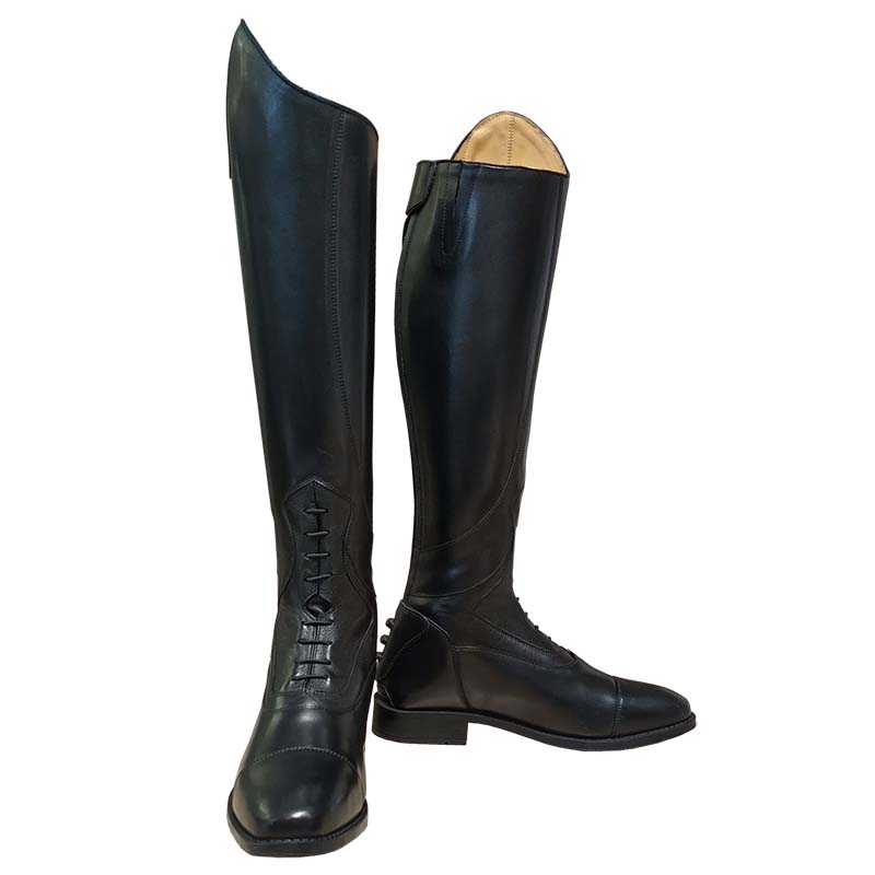 Reitstiefel BHB Modell CLARISSA mit Schnürung, aus echtem Leder - 3682