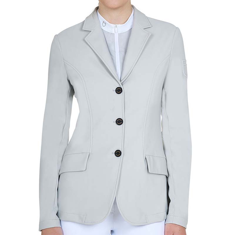 Equestro Damen Turnierjacket GIRASOL - Atmungsaktiv und Tailliert - 9970