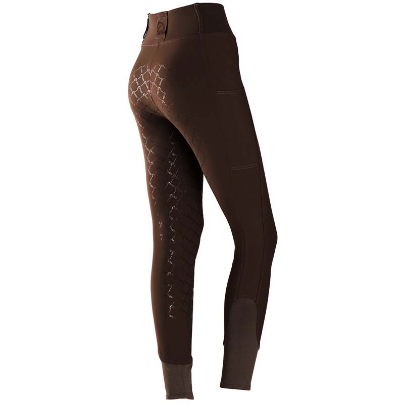 Tattini Damen-Winterreitleggings Modell Agatea, Full Grip - 3941