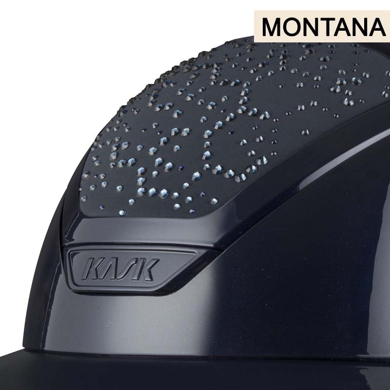 KASK Star Lady ANIMA Vibe Reithelm - Swarovski-Dekor auf der Helmschale - 3463