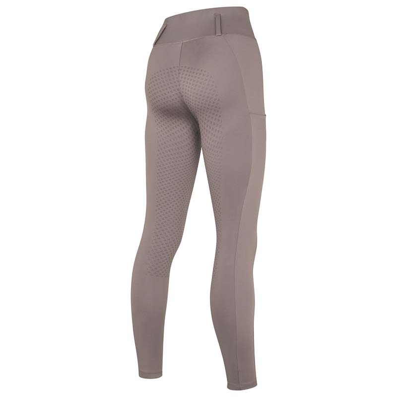 Sommer Damen-Reitleggings Full Grip Kingsland LEA - mit Gürtelschlaufen - 9388