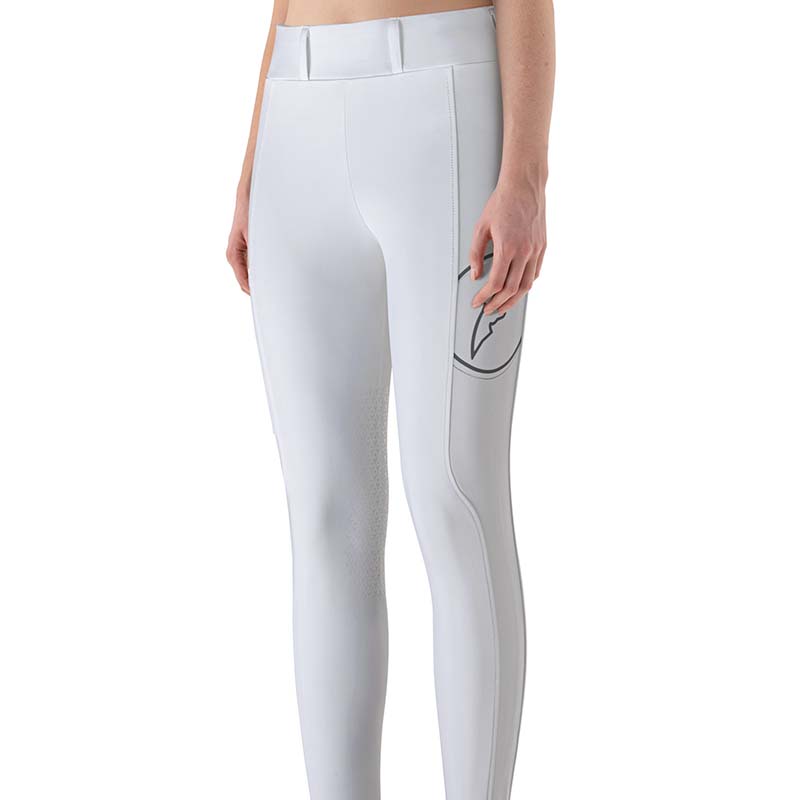 Reitleggings Kniegrip Equiline für Damen Modell Evrakh mit hohem Bund  - 9289