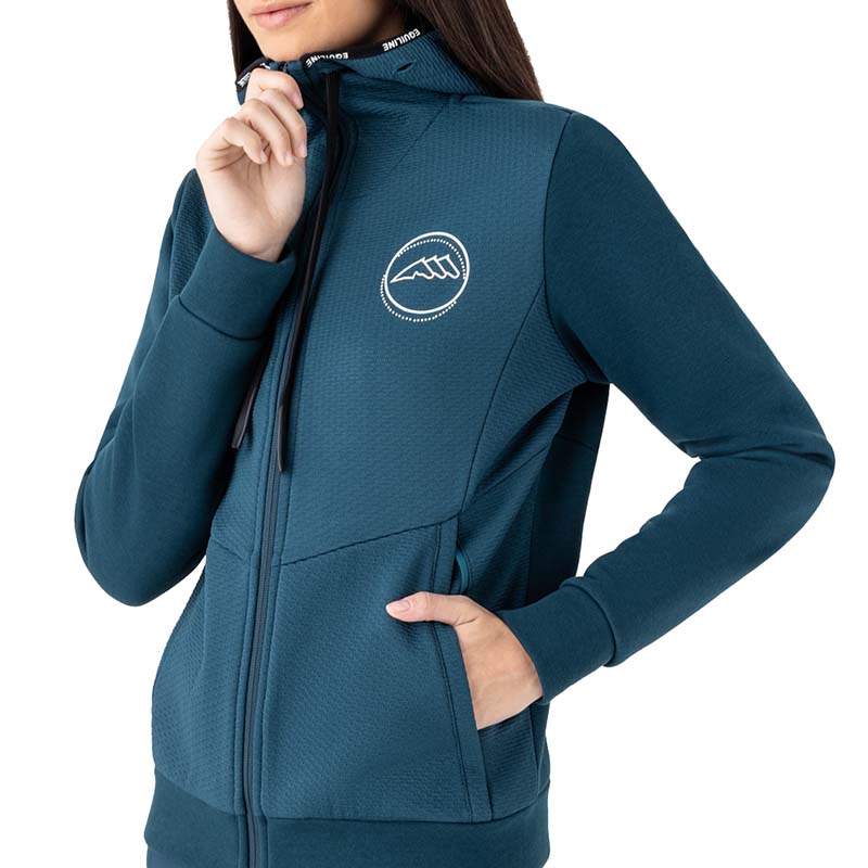 Equiline Damen-Kapuzenpullover Modell Eolis für Reitsport und Freizeit - 9232