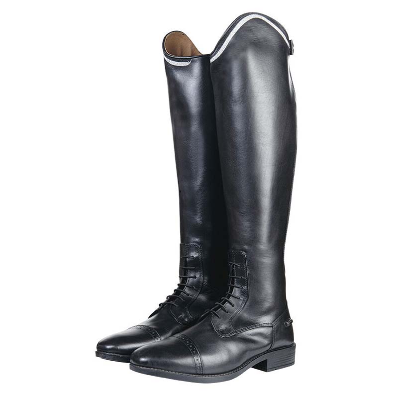 HKM Reitstiefel Valencia Style mit Schnürung und Glitzer für Mädchen und Damen - 3599