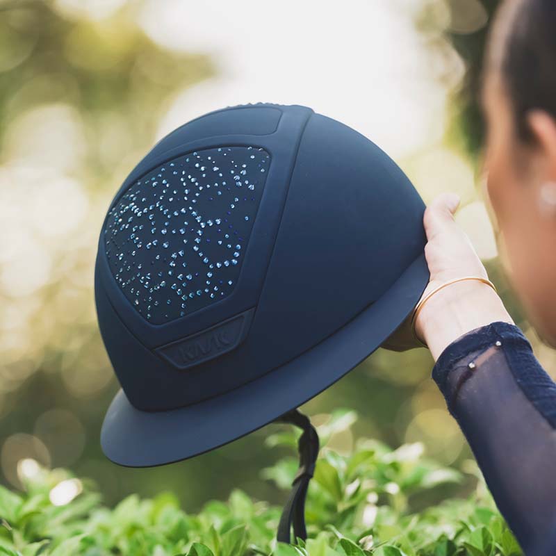 KASK Star Lady ANIMA Vibe Reithelm - Swarovski-Dekor auf der Helmschale - 3463