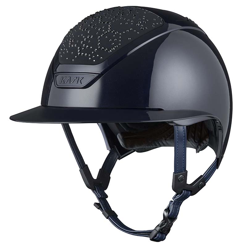 KASK Star Lady ANIMA Vibe Reithelm - Swarovski-Dekor auf der Helmschale - 3463