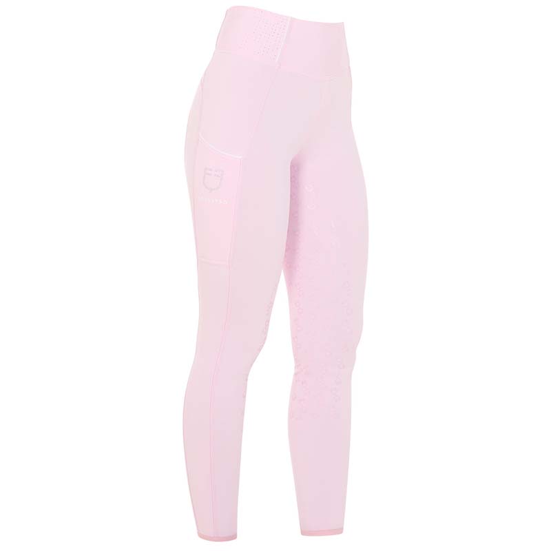 Leggings Equestro Vollgrip mit Strass - 9858
