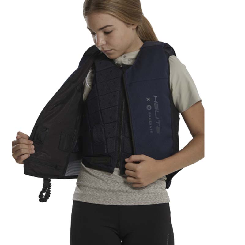 HELITE HYBRID AIR Airbag-Weste für Cross Country und Springreiten - 3466