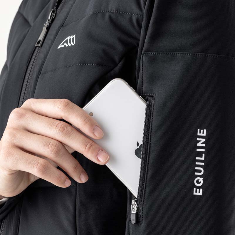 Equiline Softshelljacke Airbag-kompatible Modell Entrec - Damen-Reitjacke - 9233