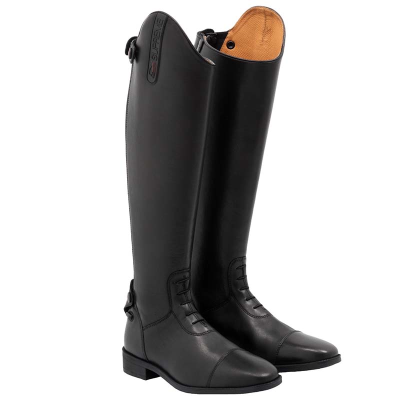 Supreme Unisex-Reitstiefel aus Leder mit Schnürung - 3739