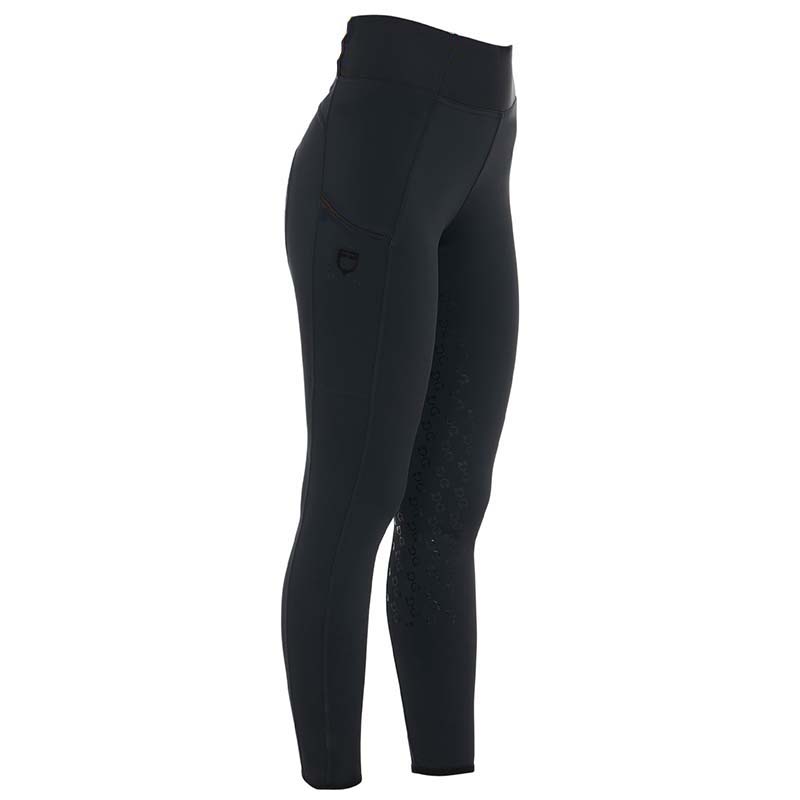 Equestro Damen-Reitleggings mit Hohem Bund Full Grip - 3478