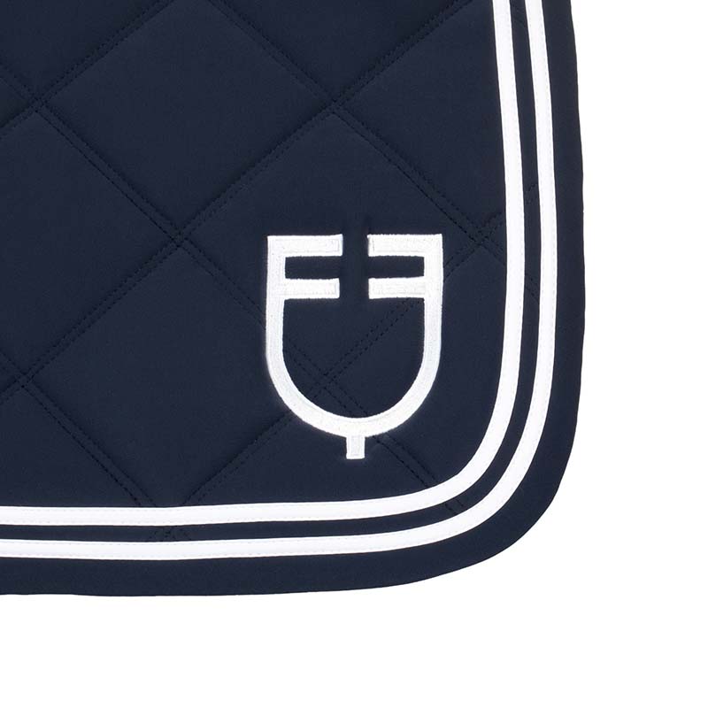 Equestro Springschabracke DOUBLE STRIPES aus technischem Material - 9782