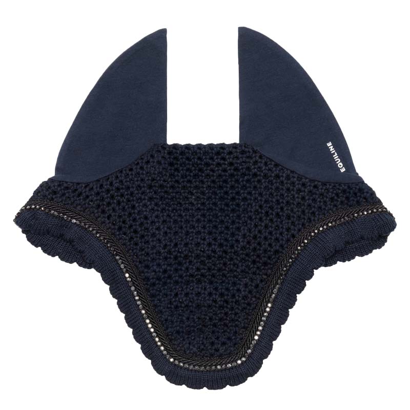 Equiline EQ Lustra Fliegenhaube mit Strass für Pferde - 0686