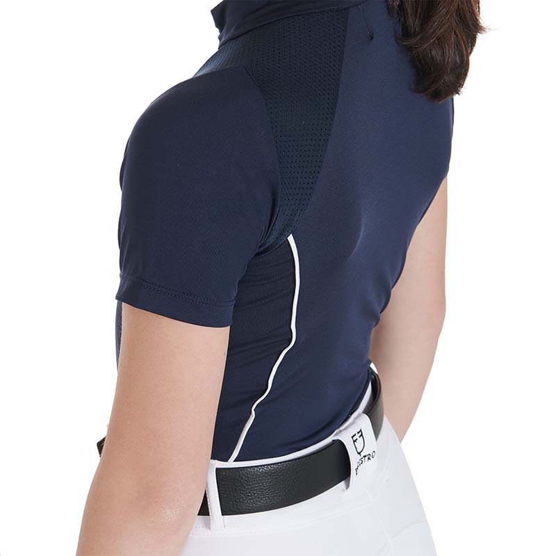 Equestro Trainingspoloshirt Junior Kurzärmel - 9066