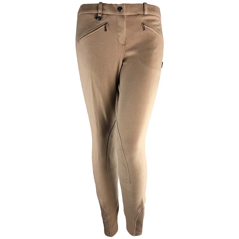 Damen Hüftreithose Baumwolle Jersey Stretch Model Demetra - 3962