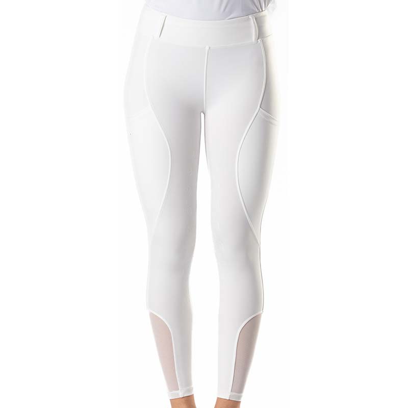 D-istinto orchidea sommer-reitleggings mit vollsilikon-grip für mädchen - 2232