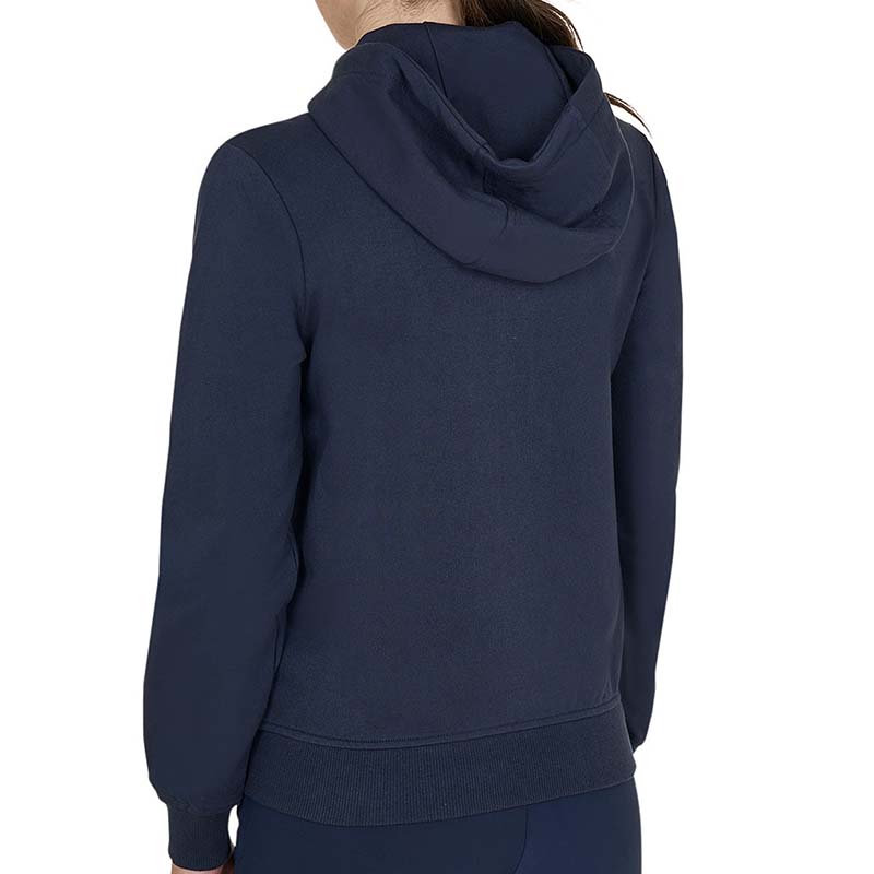 Damen Kapuzenpullover Equestro aus Baumwolle mit verstellbarer Kapuze - 9743
