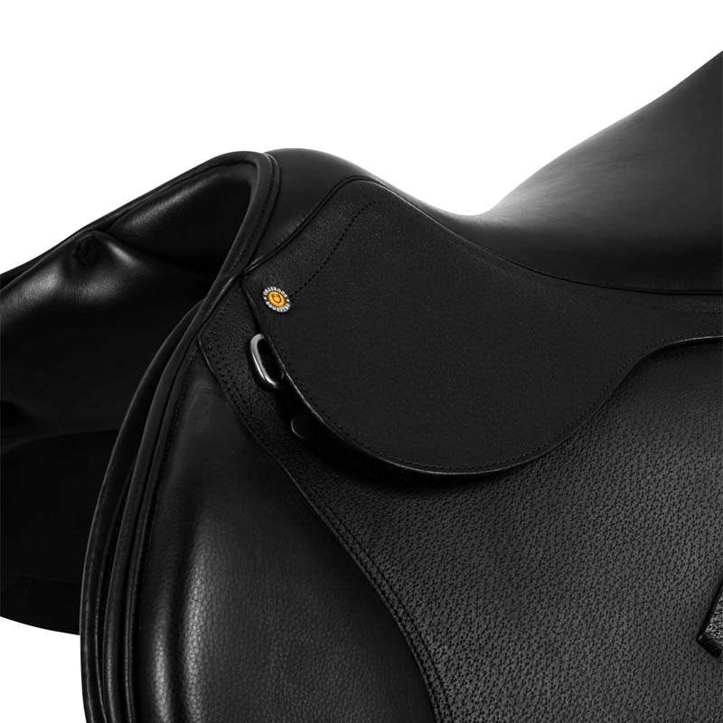 Equestro Springsattel aus genarbtem Leder mit verstärktem Sattelbaum - 2847