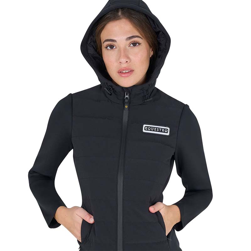 Equestro Daunenjacke Mit Kapuze Damen - 9860