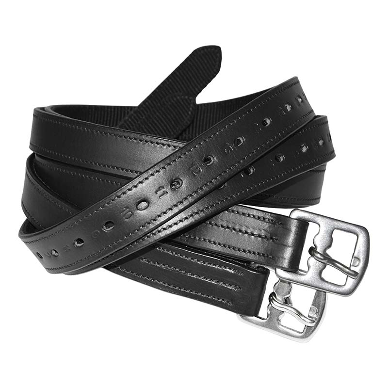 Leder-Steigbügelriemen 19 mm mit Nylonverstärkung