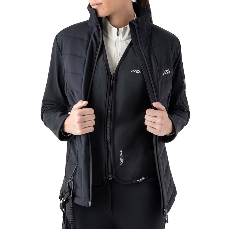 Equiline Softshelljacke Airbag-kompatible Modell Entrec - Damen-Reitjacke - 9233