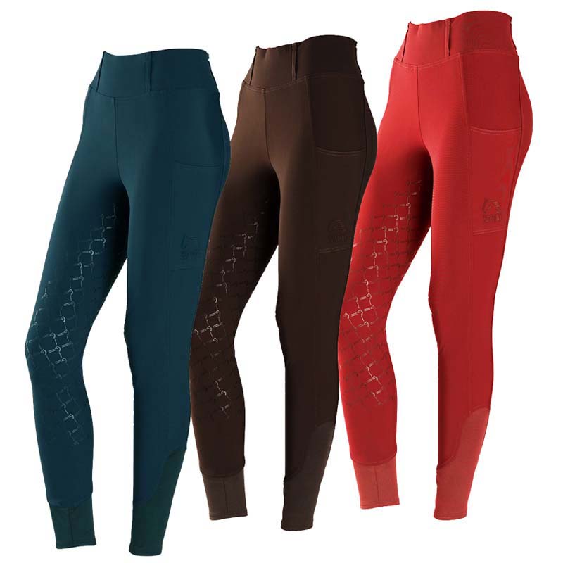 Tattini Damen-Winterreitleggings Modell Agatea, Full Grip - 3941