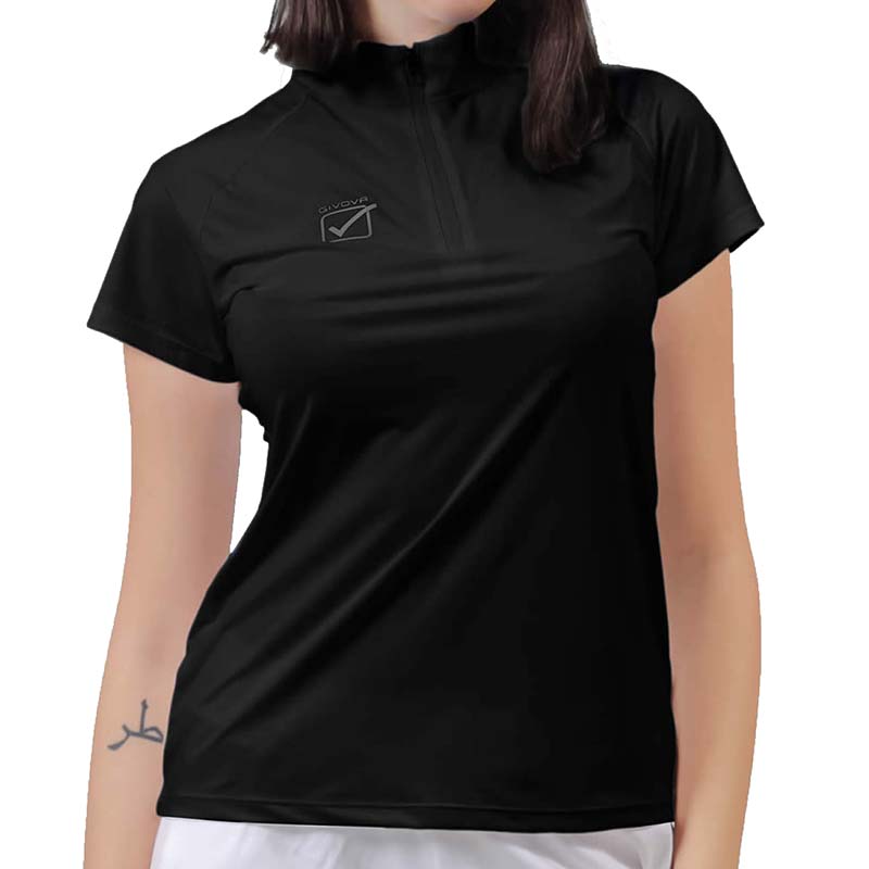Givova damen-turnierpolo mit kurzen Ärmeln - 3413