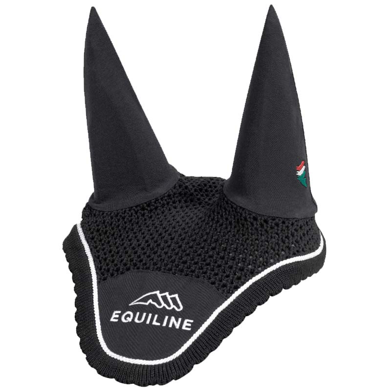Equiline Fliegenmütze Outline mit Stickerei - 0572