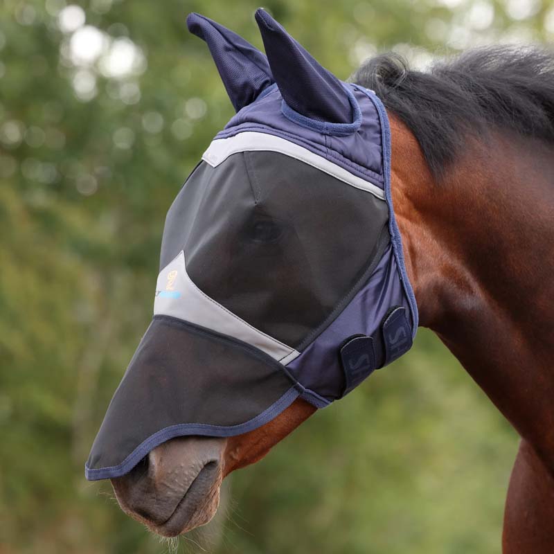 Pferde Fly Mask Ergonomisches Weiches Mesh - 0590