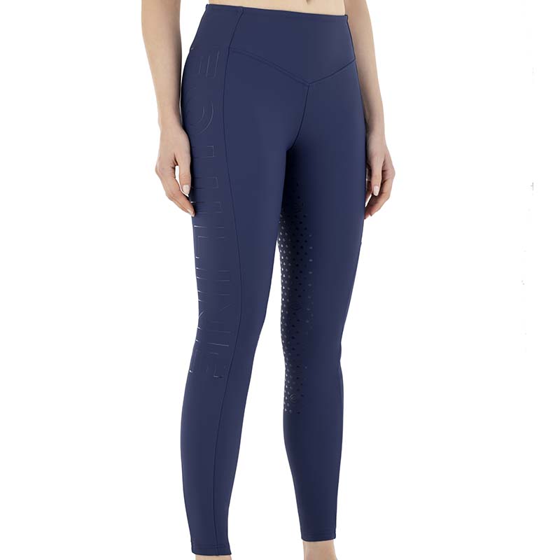 Equiline damen-reitleggings high waist full grip mit microfleece-innenseite
