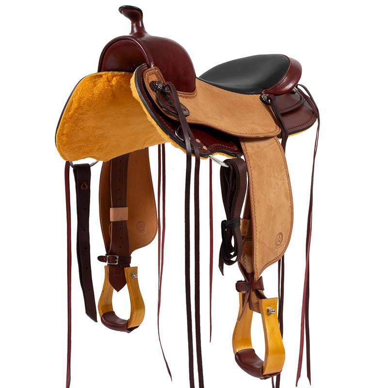 Western-Sattel Garland All Round border #1 mit rundem Skirt