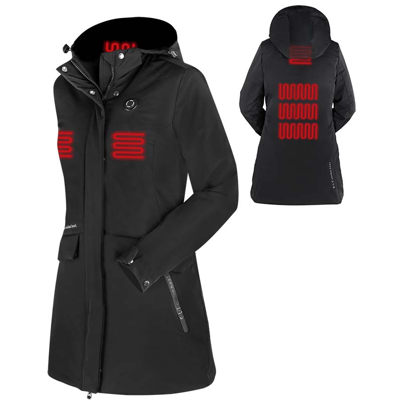 Damen Heizjacke Wasserdichter Reitparka ELT Comfort Heat - 3583