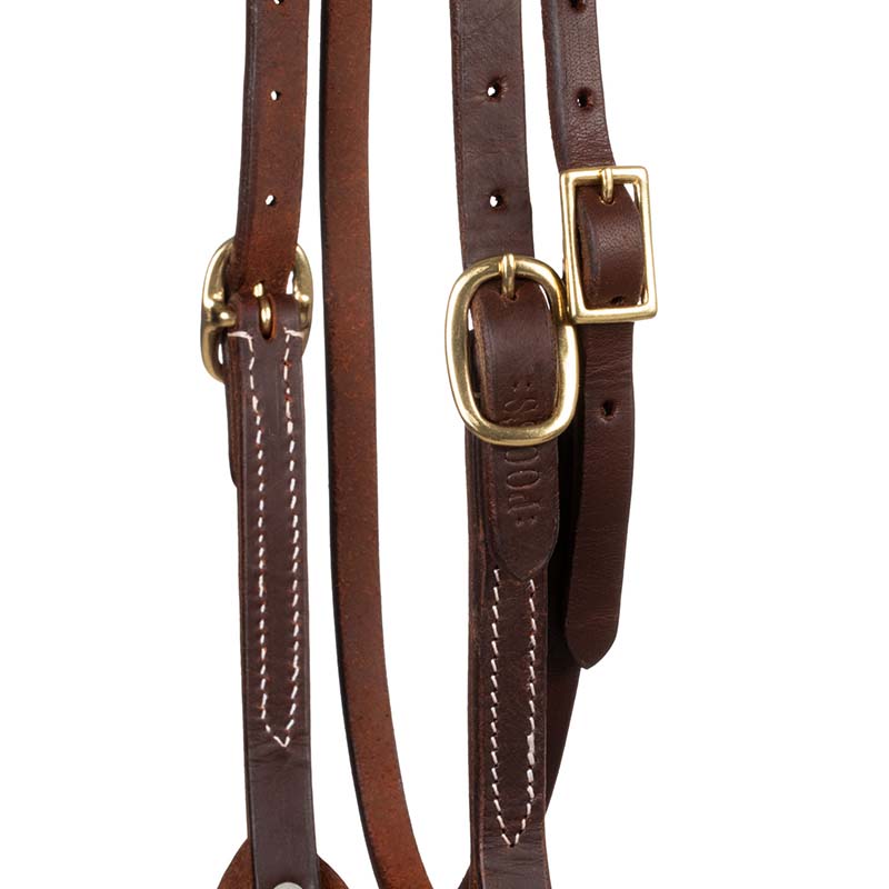 Pool’s Western-Trense aus geöltem Leder mit Quick Change System - 4426