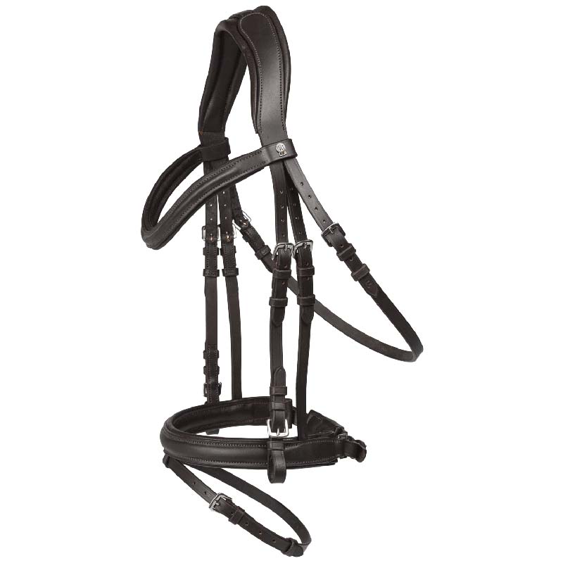 Anatomische Trense Waldhausen X-Line Stockholm mit Schwedischem Reithalfter - 2336