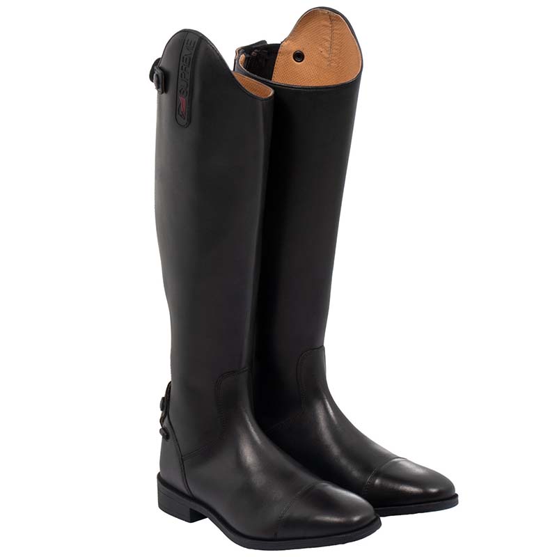 Unisex-reitstiefel supreme aus glattleder