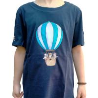 T-SHIRT MATINGOLD JUNIOR PFERDE IM HEIßLUFTBALLON
