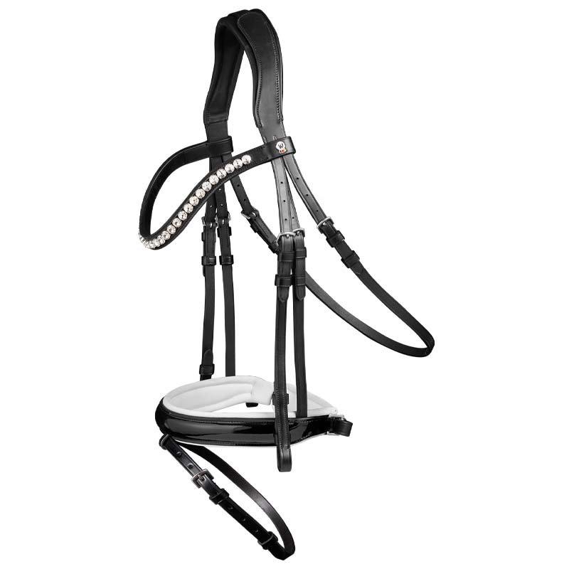 Anatomische Englische Trense Waldhausen X-Line Evermore mit Kristallen - 2326