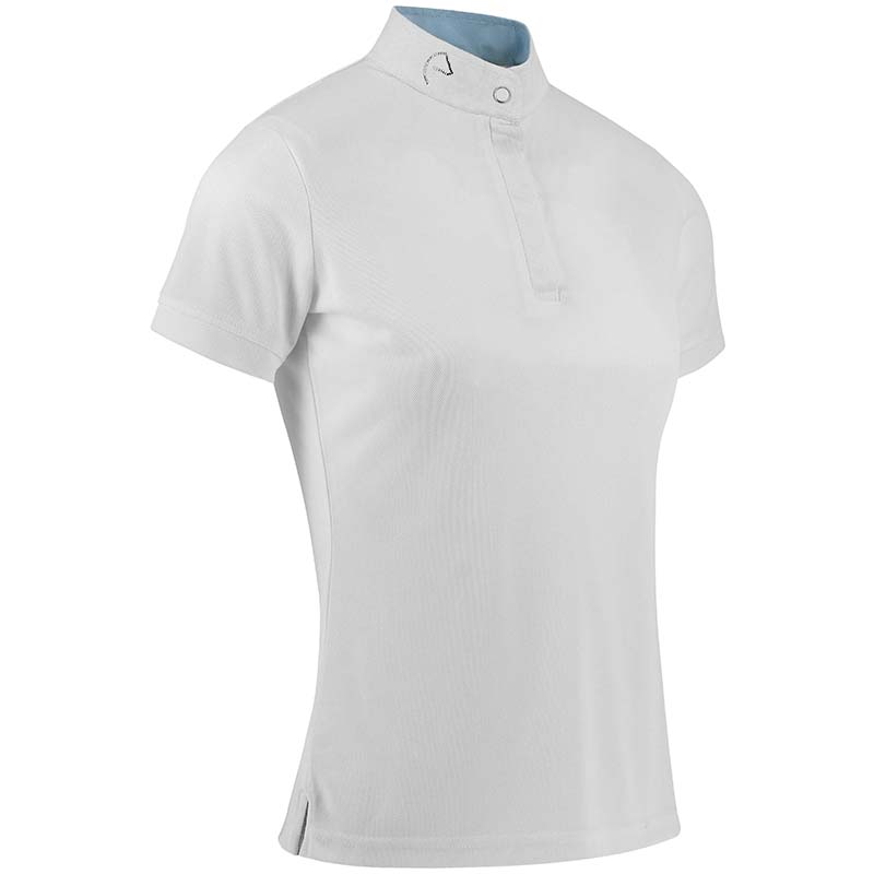Equithème betty turnierpolo für damen kurzarm mesh-gewebe - 3515